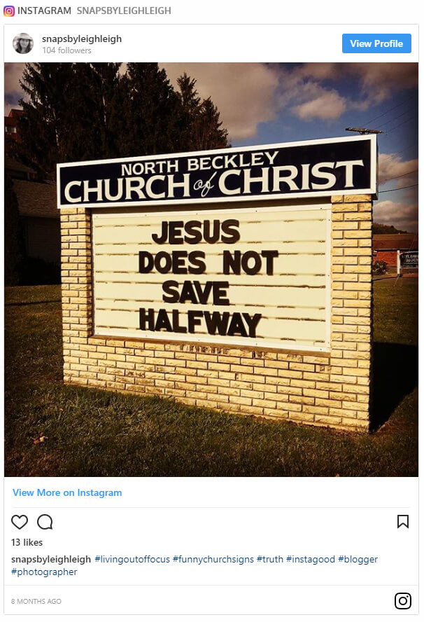 funny church billboards