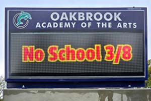 Promoting School Safety with Outdoor LED Signs