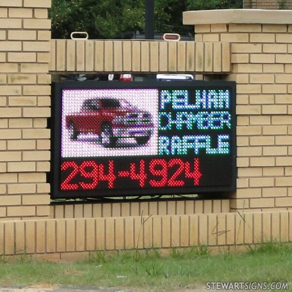 Business Sign for Pelham Chamber of Commerce