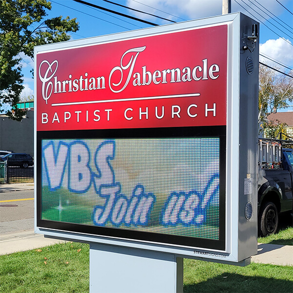 Church Sign for Christian Tabernacle Baptist Church