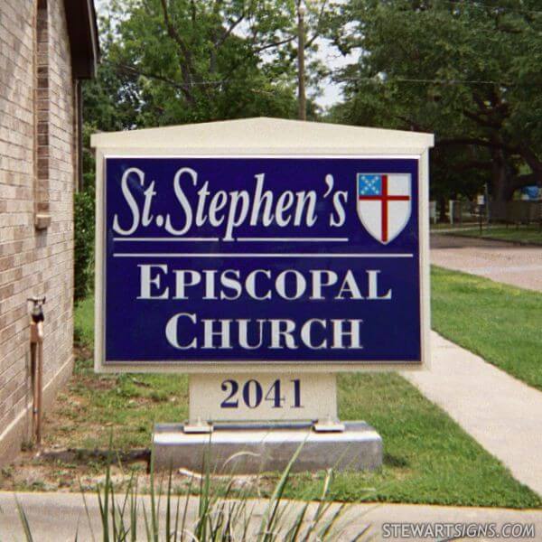 Church Sign for St. Stephen' S Episcopal Church