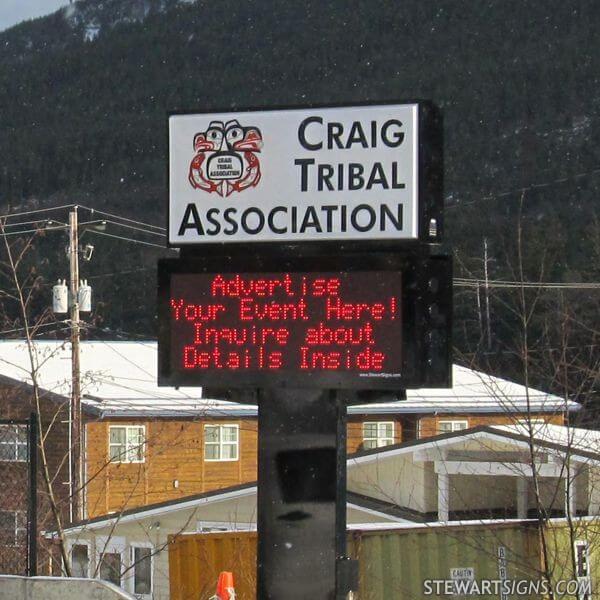 Civic Sign for Craig Community Association