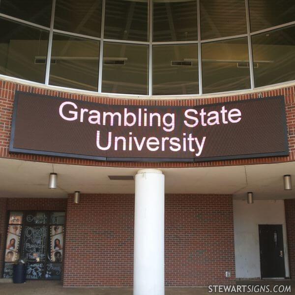 School Sign for Grambling State University