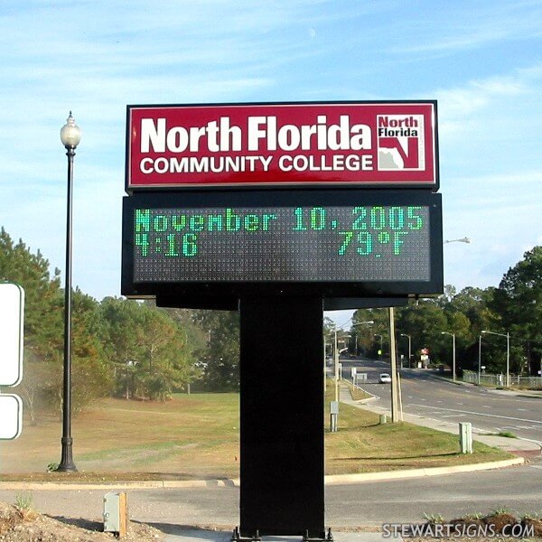 School Sign for North Florida Community College