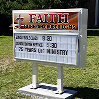 Changeable Letter Signs for Churches, Schools & More | Stewart Signs