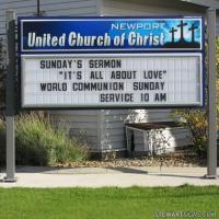 Church Sign for Suydam Street Reformed Church - New Brunswick, NJ