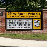 Civic Sign for American Legion Post 155 - Ronkonkoma, NY